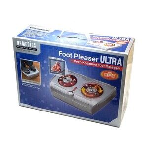 HoMedics Therapist Select Foot Pleaser Massager Ultra  Deep Kneading With Heat